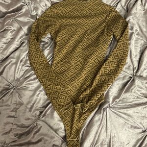 Sold out limited edition fendi skims bodysuit